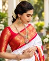Bangoli By Aab Art Silk Jacquard Border Saree 